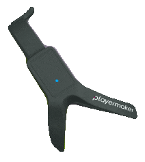 CITYPLAY football tracker strap with blinking blue light