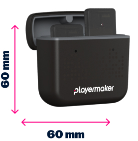 CITYPLAY sensor case. 60mm height x 60mm width