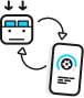 CITYPLAY sensor, mobile app icon
