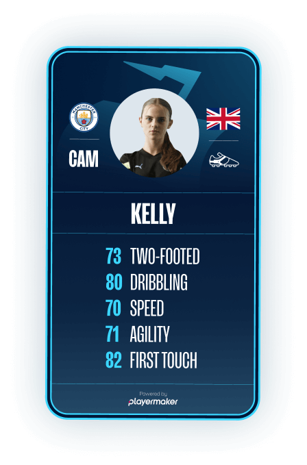 CITYPLAY app showing a players updated playercard stats