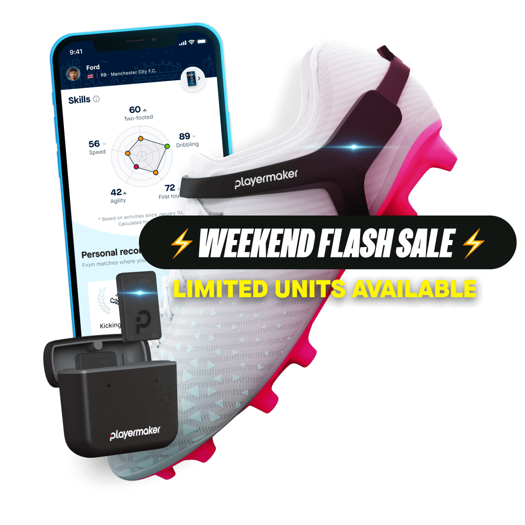 Playermaker's Weekend Flash Sale